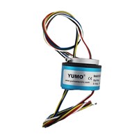 YUMO  Through bore slip ring H2042-0605-60417 6wires ring connector