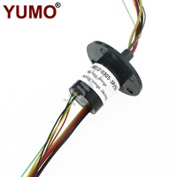 YUMO SR022-0305-3P5S 22mm Miniature Swivel Capsule Slip Ring Carbon Brush Holder