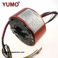 YUMO slip ring SR3899-6P 6wires  through bore  collector  industrial  ring