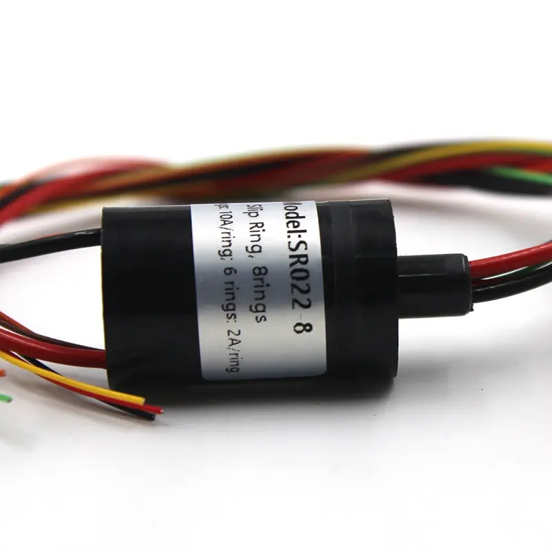 YUMO  miniature electrical capsule slip ring SR022-8  Ring Collector