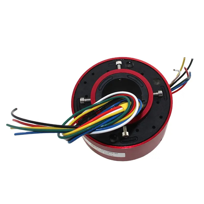 YUMO slip ring SRH3899-6P 6wires  through bore  collector  industrial  ring