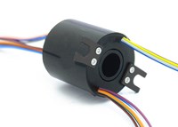 1000RPM Mini Hole Ingergal Precision Slip Ring Customized For More Circuits Or Large Current