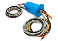 ODM Encoder High Rpm Slip Ring 8 Wire For 1~8pcs Servo Motors