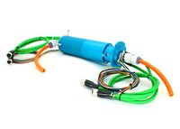 High Rpm VGA RS232 Signal Slip Ring for Industrial Bus transmit