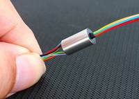 OD 6.5mm Miniture Capsule Slip Ring 4~12 Wire