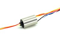 OD 7.9mm Miniature 4 Wire -12 Wire Slip Ring Capsule Style