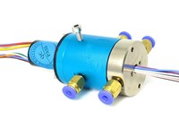 M5 Electric Hybridry Pneumatic Hydraulic Rotary Joint Unions For 4mm Pipes