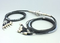 6 Channels Fiber Slip Ring Collector Ring For Signal Channel Model