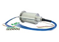 Custom Fiber Optic Rotary Joint High Temperature Slipring For Multi Channels Signal Transmission
