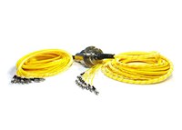 Customized Fiber Optic Separate Coaxial Slip Ring 8 Channels