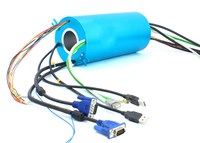 50mm USB2.0 Signal Transmission Vacuum Slip Ring 110v 2A
