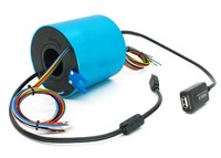 Electrical Rotary 10E-11 USB Slip Ring Distributor RoHS Certificate