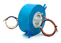 Low Resistance Fluctuation Pan Cake Linear Slip Ring Contacts ODM